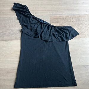 French Connection - One Shoulder Ruffle Top